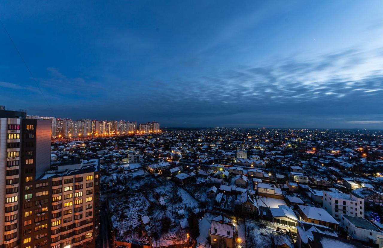 Luxury Apartment, Dniprovska Embankment26, Sokorki Київ Екстер'єр фото